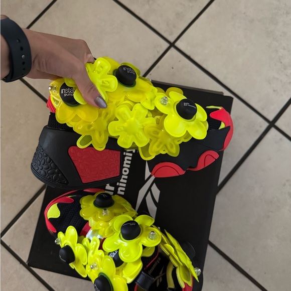 noir kei ninomiya insta pump sneakers - Picture 9 of 9